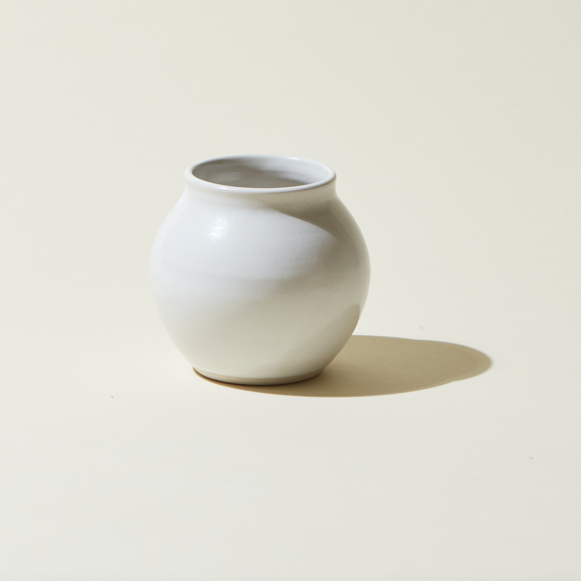 Vase Soliflore - Blanc Crème